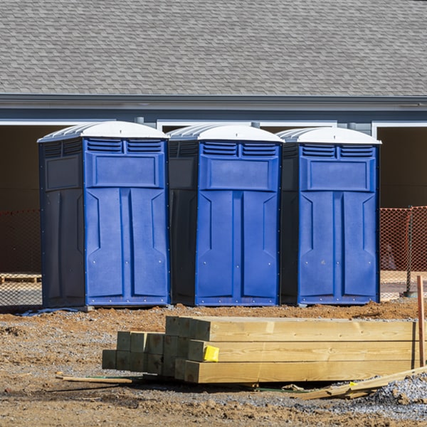 how can i report damages or issues with the porta potties during my rental period in Conshohocken Pennsylvania